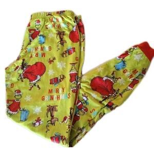 The Grinch Christmas Pajama Bottoms- Size Small S Xmas Max Green Red